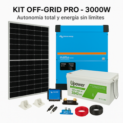 Kit de autoconsumo 3000W - Kit OFF-GRID PRO